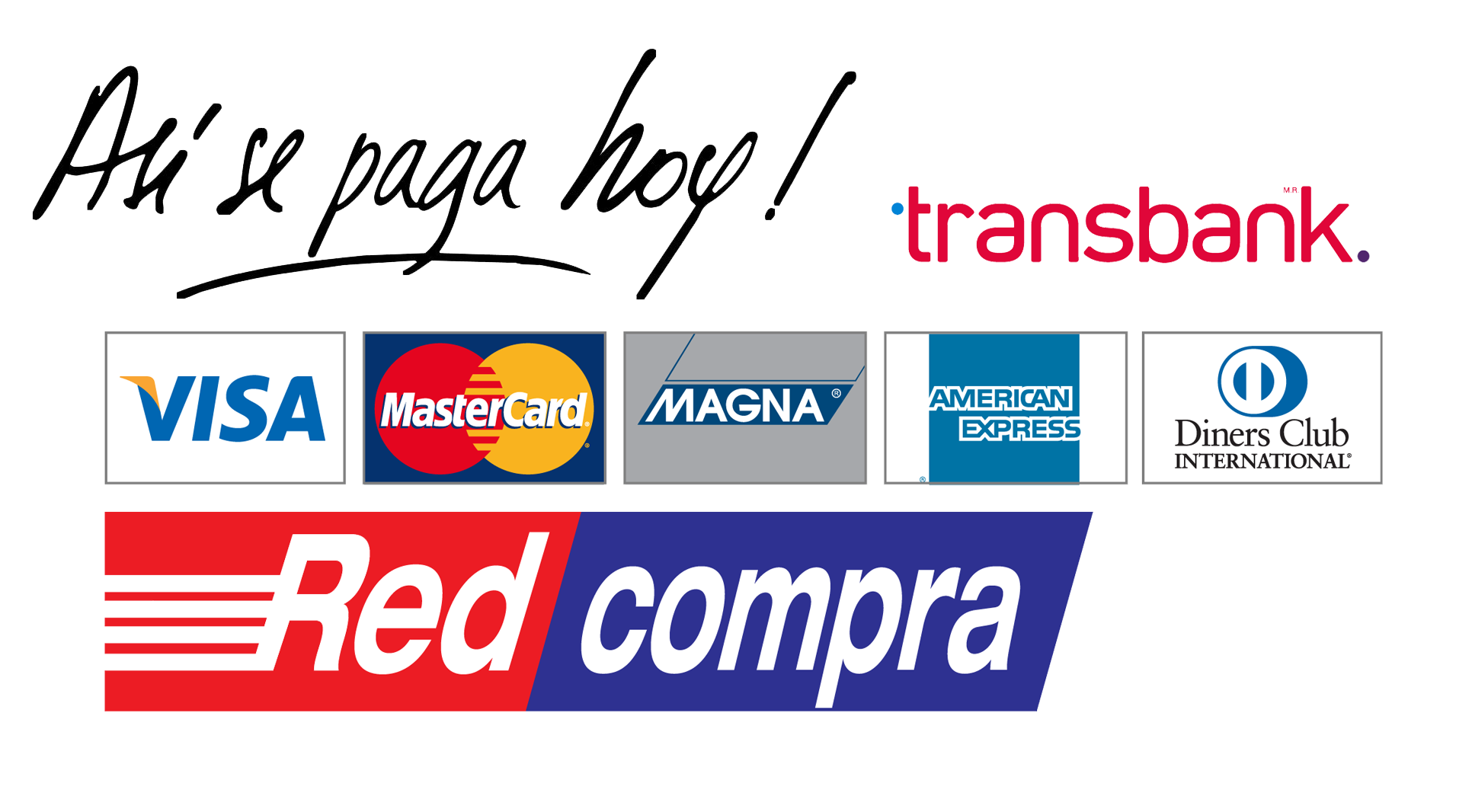 Pagos con Redcompra y tarjetas